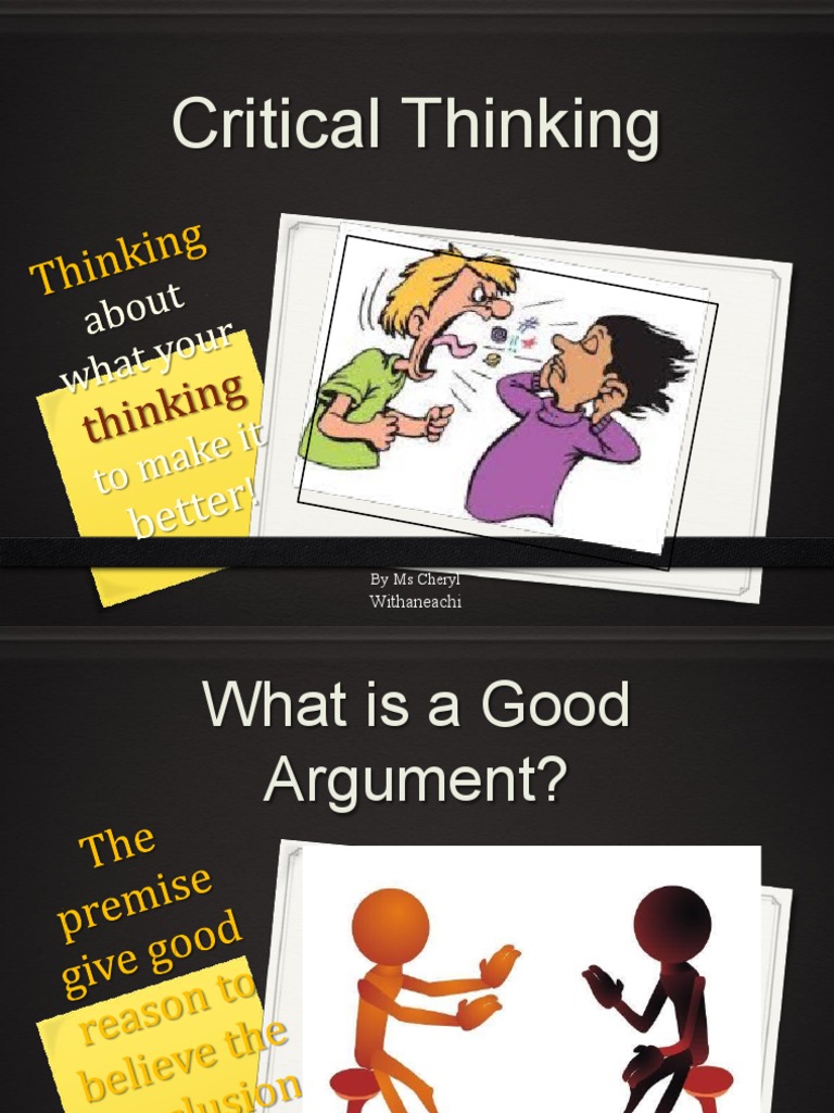 What is a Good Argument 3.0 (1) Validity Argument