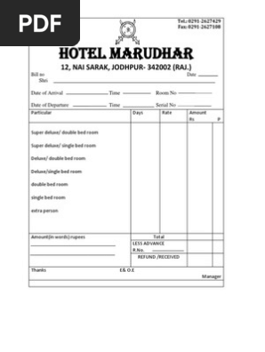 261043417-Hotel-Bill
