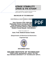 Voltage Stability Analysis & Its Study