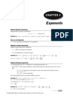 Natural Number Exponents