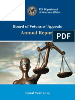 Annual Report: Board of Veterans' Appeals