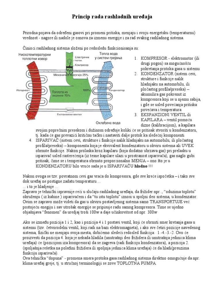 Rashladni Sistemi PDF | PDF