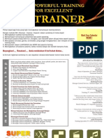 Powerful Training for Excellent Trainer - Batch 7