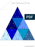 Brain Bender Subtraction Puzzles (1)