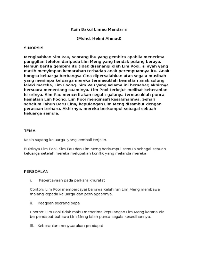 Kuih Bakul Limau Mandarin