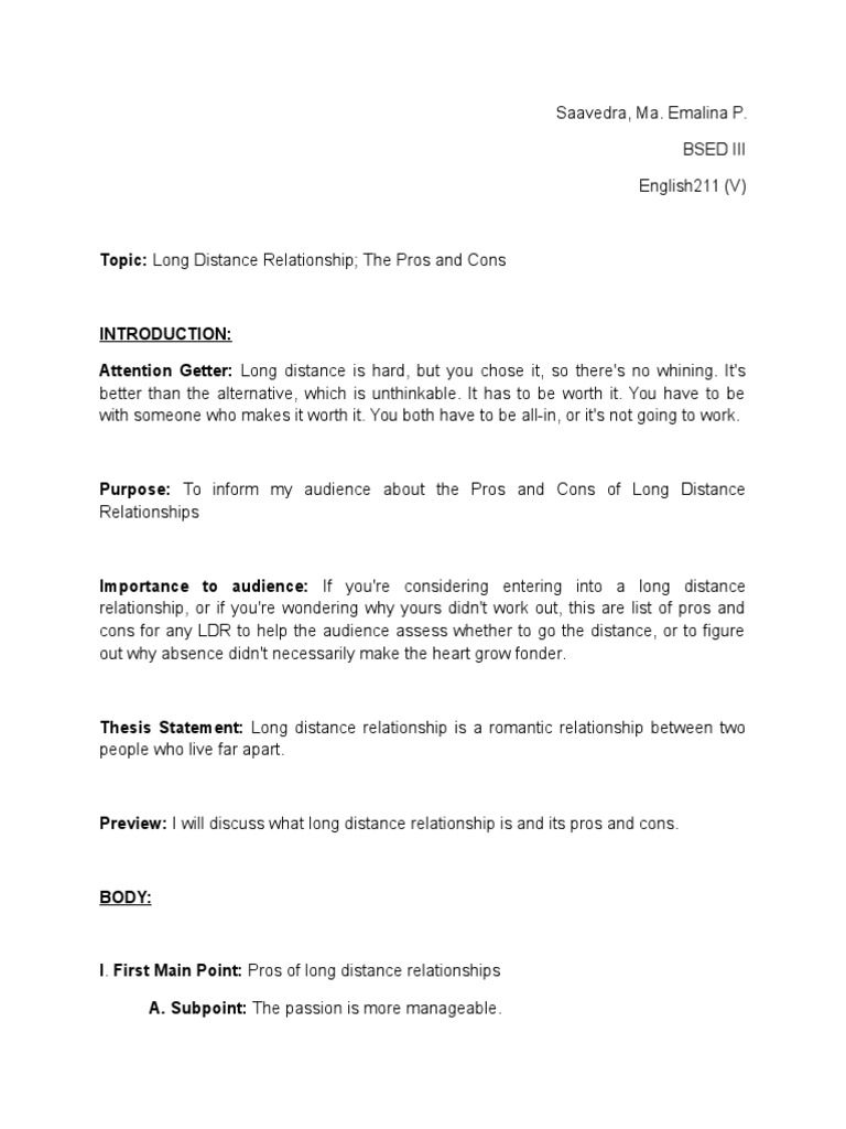 Informative Speech | Download Free PDF | Psychological Concepts ...