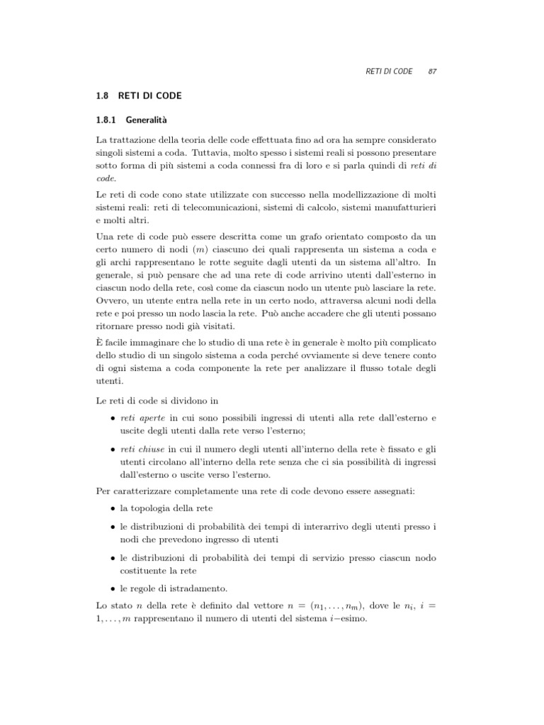 Teoria Delle Code 3 | PDF