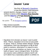 Maxwell's Equations