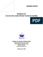 Guidelines For Common Bio-Medical Waste Treatment Facilities 2014 PDF