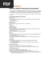 Diabetes Mellitus Prepregnancy Gestational