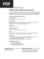 Download NurseReviewOrg - Labor stage iii placental expulsion by nursereview SN2761907 doc pdf