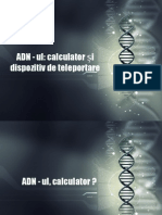 ADN - Ul Calculator Si Dispozitiv de Teleportare