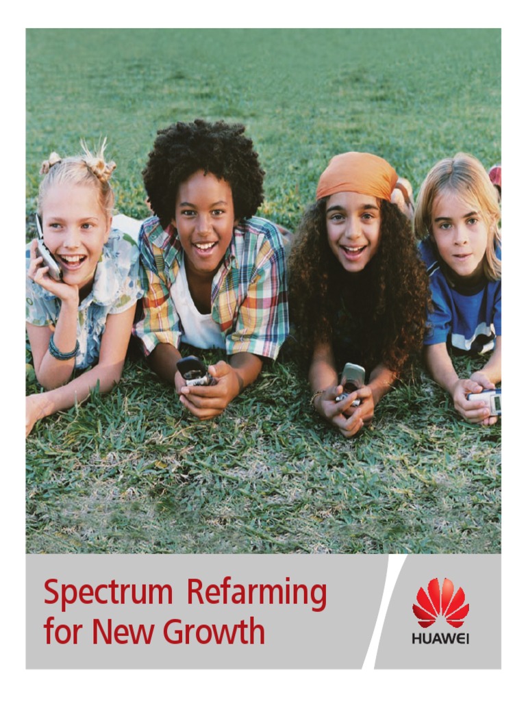 Spectrum Refarming For New Growth Pdf 3 G Lte Telecommunication