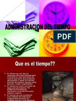 Administración Del Tiempo 1