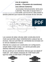 Válvulas Preventoras de Surgencia