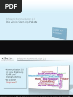 Download Die Vibrio Start-Up-Pakete Zur Kommunikation 20 by vibrio Kommunikationsmanagement Dr Kausch GmbH SN27621692 doc pdf