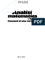 Analisi Matematica Vol 1 - CS