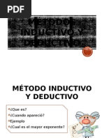 Metodo Inductivo y Deductivo