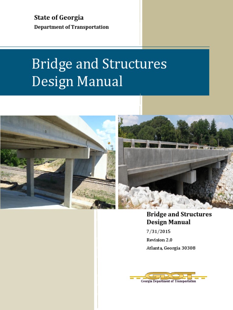 Gdot bridge and structures policy manual pdf pdf prestressed