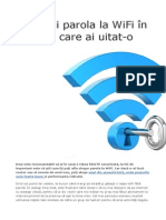 Cum Afli Parola La WiFi În Cazul În Care Ai Uitat