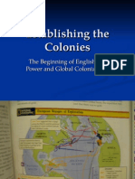 Establishing The Colonies