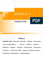 Artificial Neural Networks - Hopfield Nets