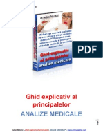Analize Medicale - Ghid Explicativ