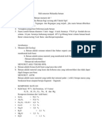 Mid Semester Mekanika Batuan