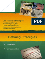 Life History Strategy Separate Sexes Final