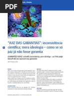 Abel Fernandes Gomes - JUIZ DAS GARANTIAS_ Inconsistência...