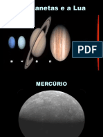 Planetas e Lua