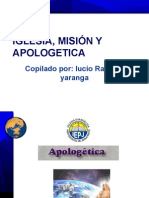 Iglesia, Apologetica y Misión