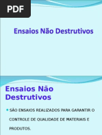 Ensaios Não Destrutivos