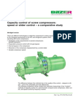 Capacity Control of Screw Compressor PDF