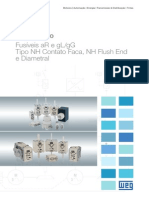 WEG Fusiveis Ar e Gl Gg 50009817 Catalogo Portugues Br