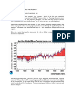 Global Warming Fun With Statistics