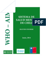 Salud Mental de Chile 2014