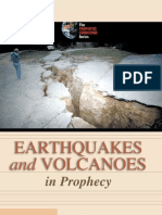 Earthquakes and Volcanoes in Prophecy