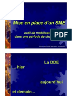 DDE-Mise en Place D Un SME