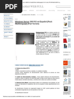 Download Windows Server 2003 R2 en Espaol Pack Multilenguaje Full Torrent _ PROGRAMAS WEB FULL by Uriel Mtz SN276314053 doc pdf