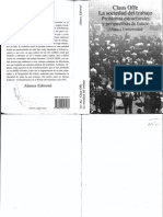 La Sociedad Del Trabajo. Problemas Etructurales y Prespectivas de Futuro