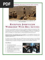 Download Backpack Journalism Workshop with Bill Gentile by Patrick Woessner SN27634775 doc pdf