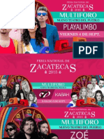 Programa Teatro del Pueblo Fenaza 2015