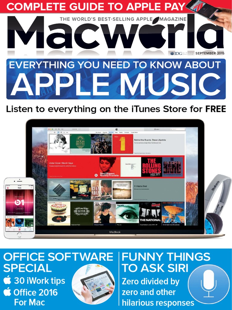 Macworld Uk Sep 2015 Apple Inc. I Tunes
