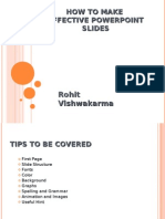 How To Make Effective Powerpoint Slides