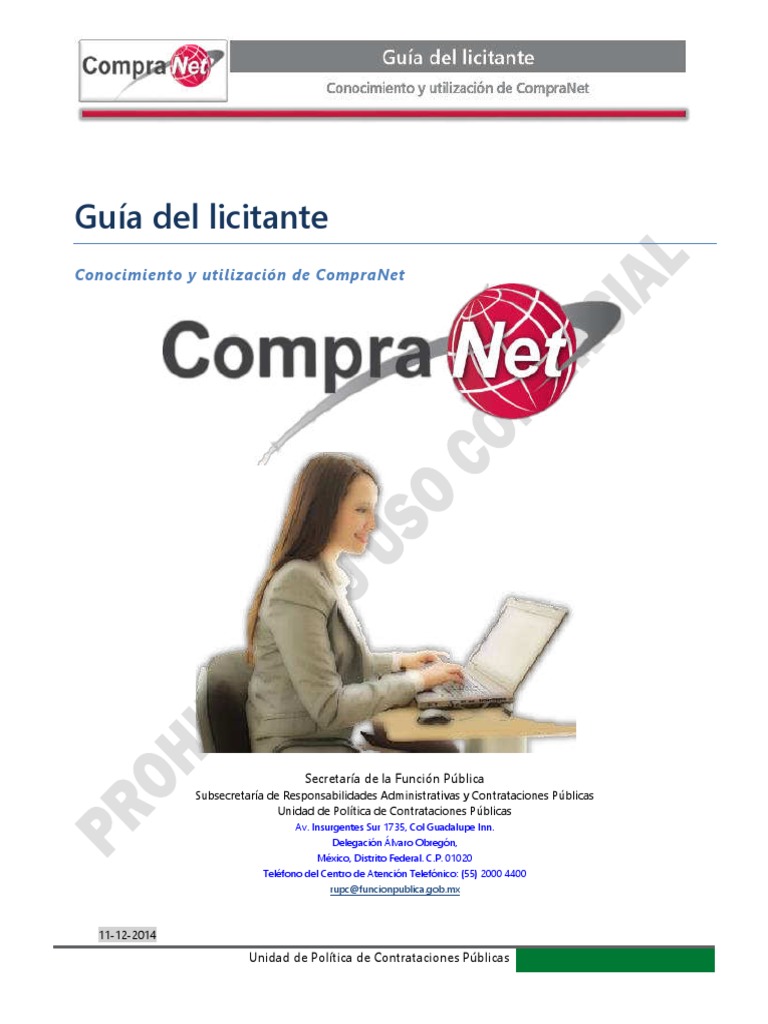 Manual de licitacion en Hora Correo electrónico