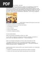 A Primeira República Do Brasil