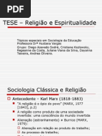 TESE – Religião e Espiritualidade