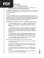 Decreto - 3931-01 - Regulamenta o Sistema de Registro de Preços Previsto No Art. 15 Da Lei Nº 8.666, De 21 de Junho de 1993, e Dá Outras Providências.