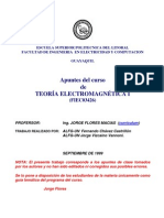 Apuntes Del Curso Teoría Electromagnética I (1)